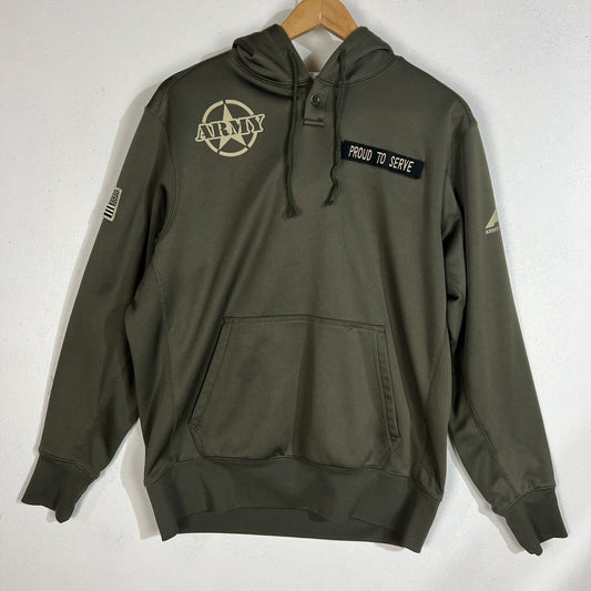 Army Performance Men’s Joodie Size Medium Color Green Long Sleeve