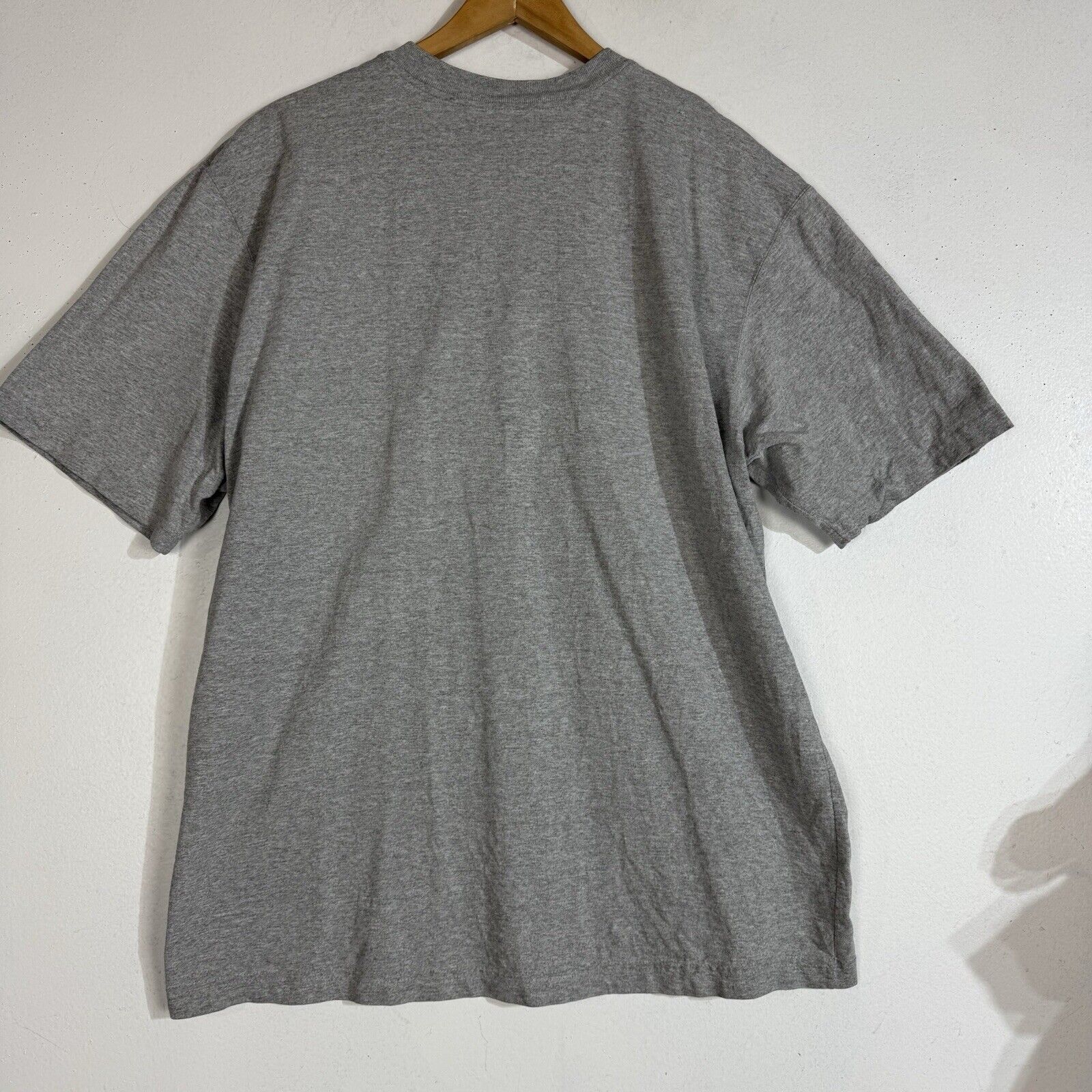 Carhartt Shirt Men’s Large Color Gray Heavyweight Short Sleeve