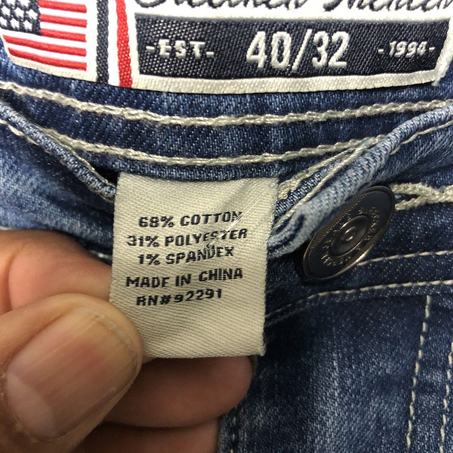 Bleecker Mercer Jeans Men’s Size 40W 32L (2009150)