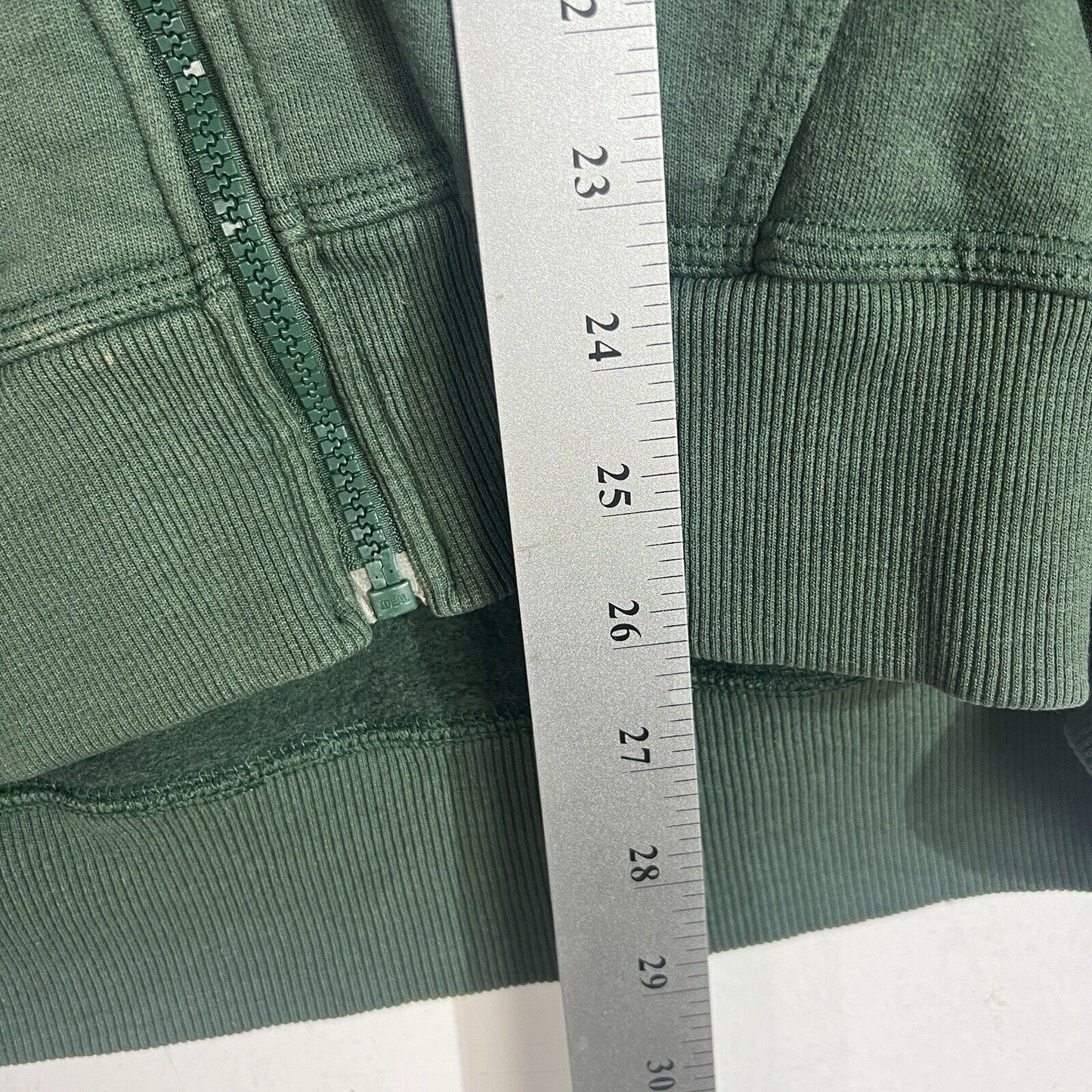 Champion Hoodie Men’s Size Large Color Green Full Zip Heavyweight