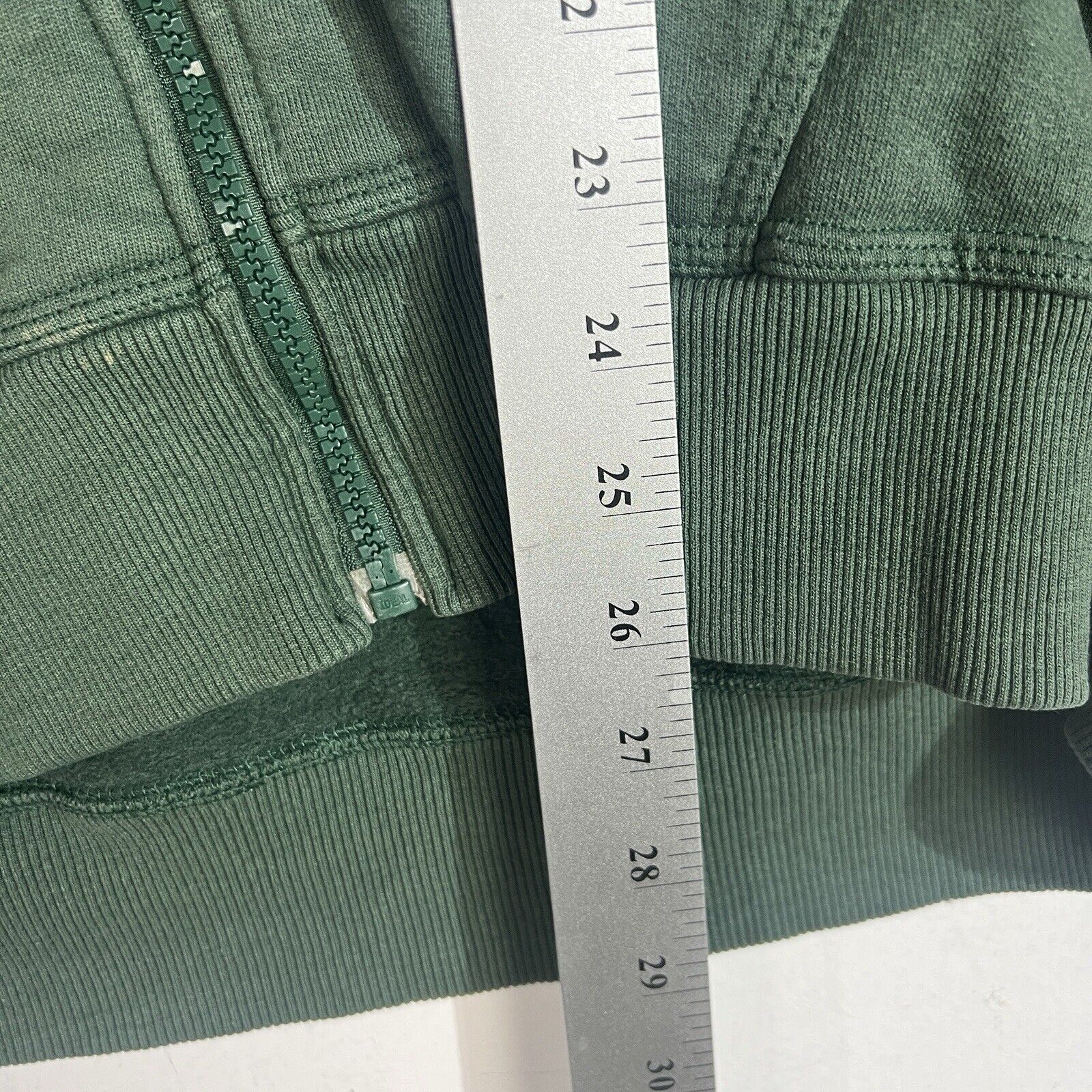 Champion Hoodie Men’s Size Large Color Green Full Zip Heavyweight