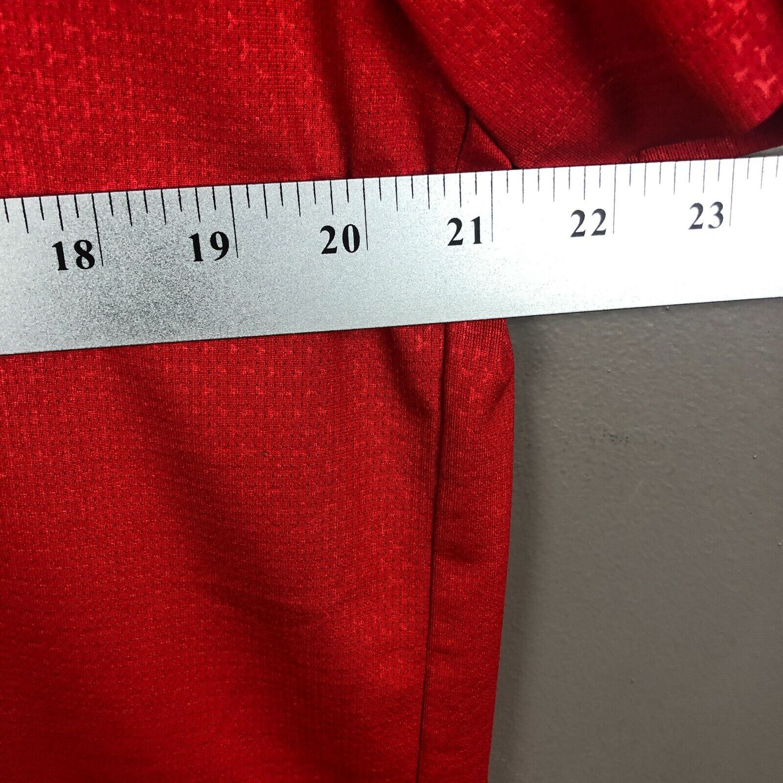 Nike Golf Men's Polo Shirt Size Large Red Short Sleeve Pullover