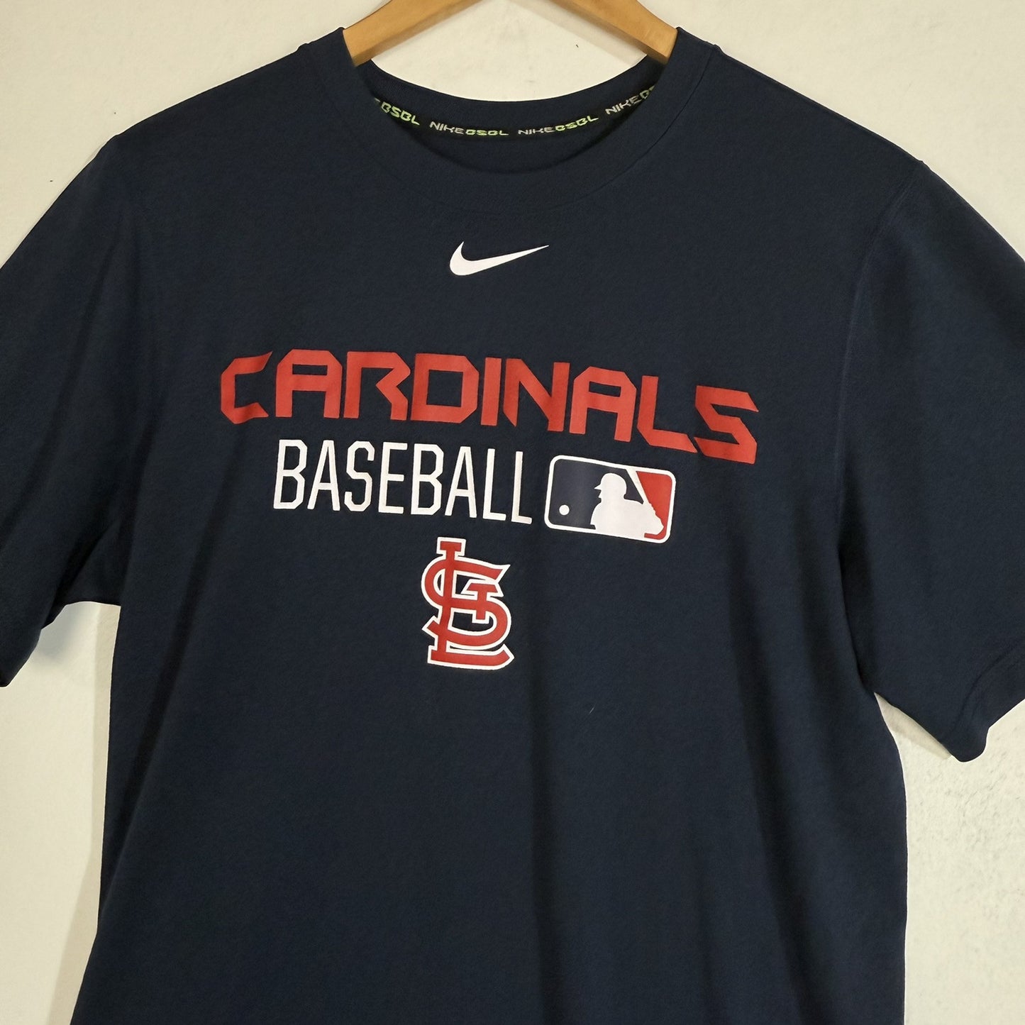 Nike Cardinals Baseball Shirt Men’s Large Multicolor Short Sleeve Dri-Fit