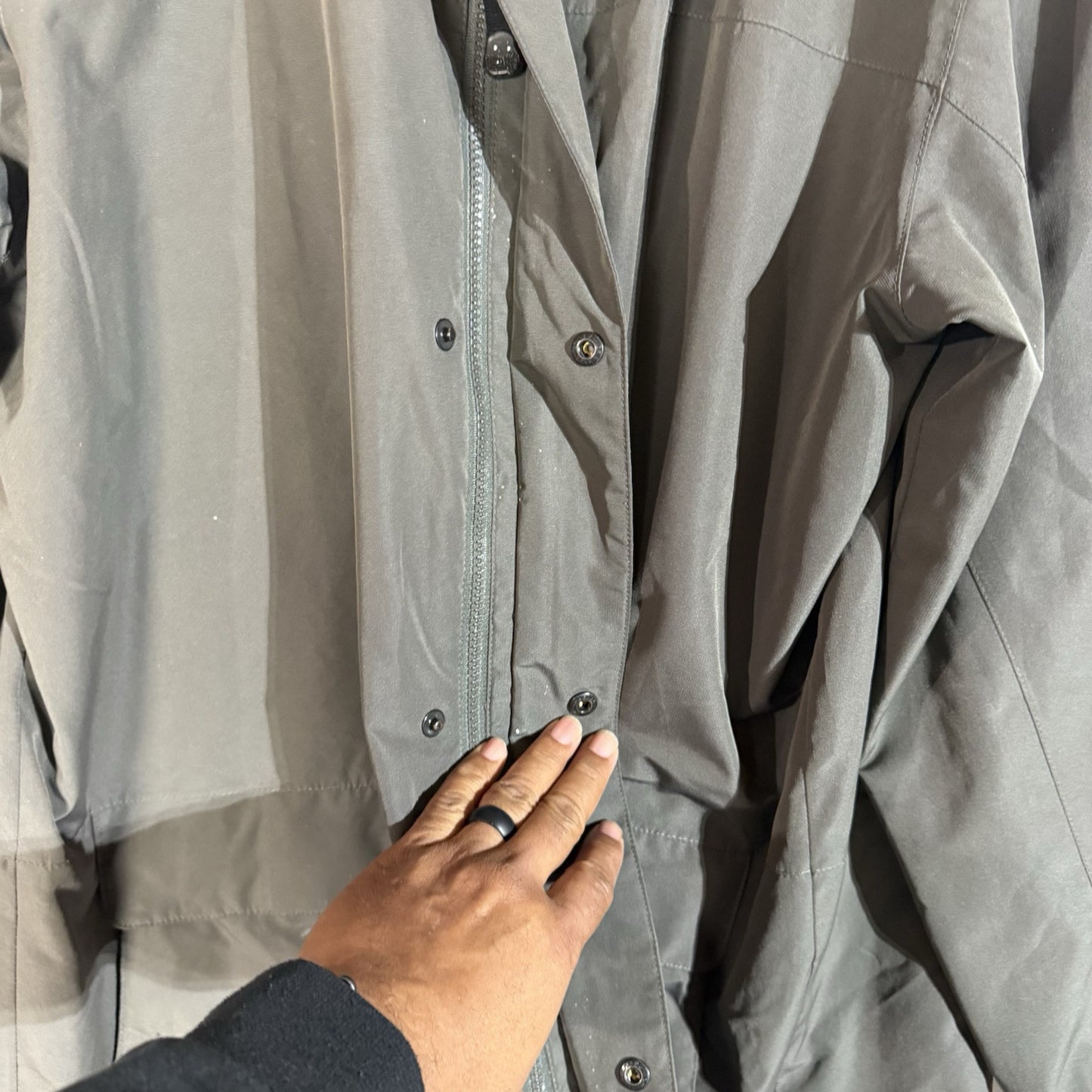 Eddie Bauer Jacket Men’s Large Tall Color Brown Weather Edge