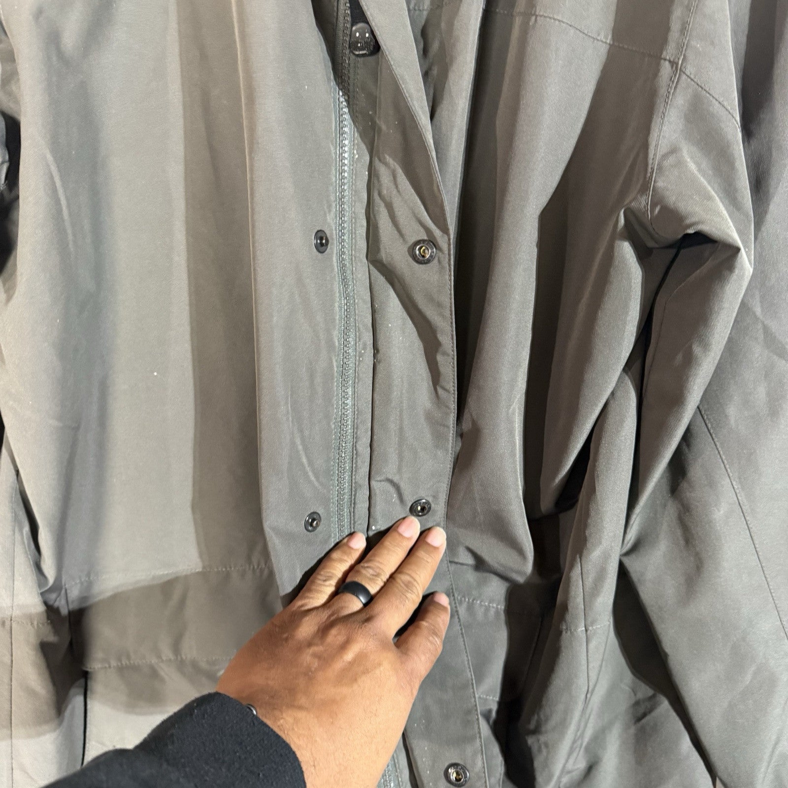 Eddie Bauer Jacket Men’s Large Tall Color Brown Weather Edge