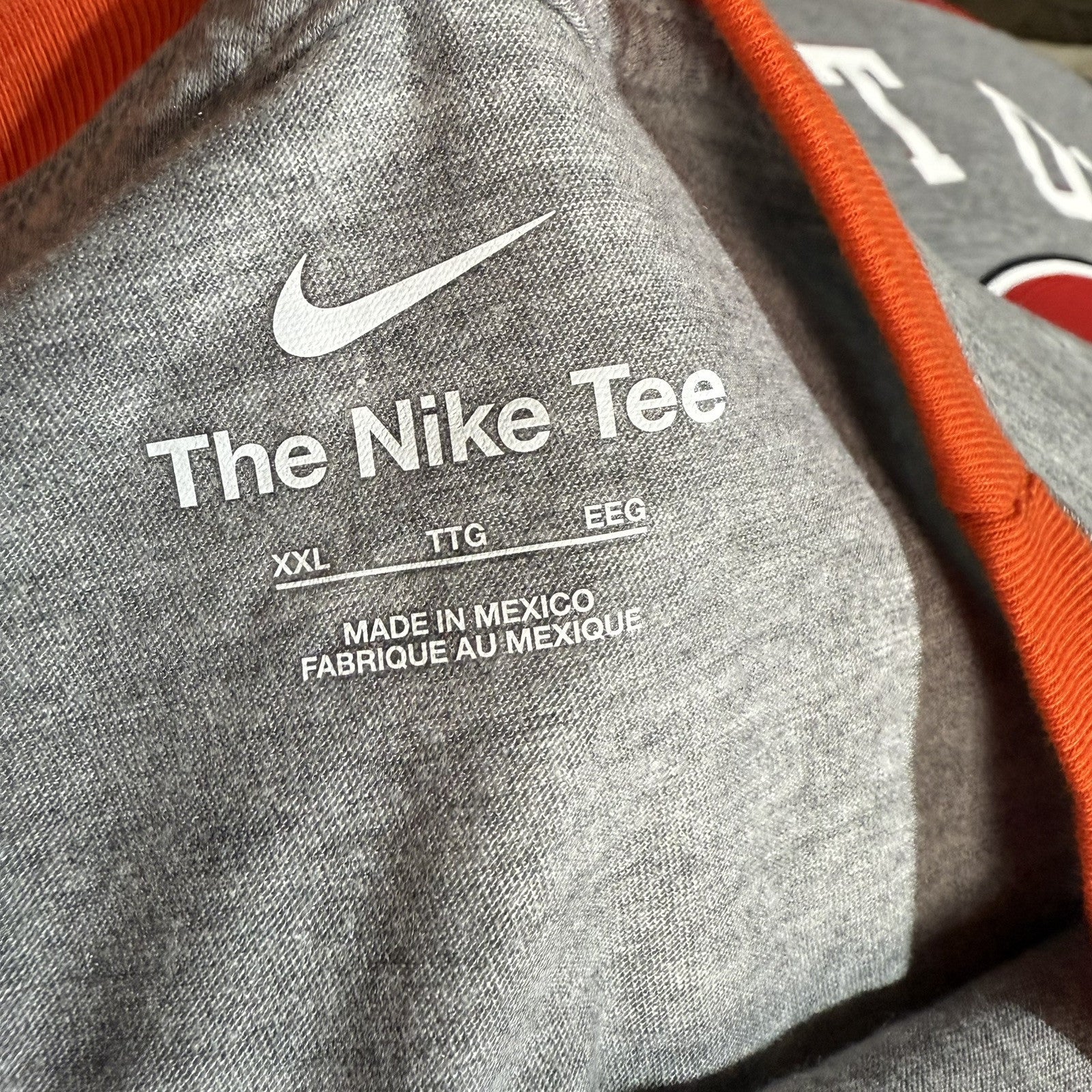 Nike Clemson Tigers T-shirt Men’s XXL Multicolor Short Sleeve