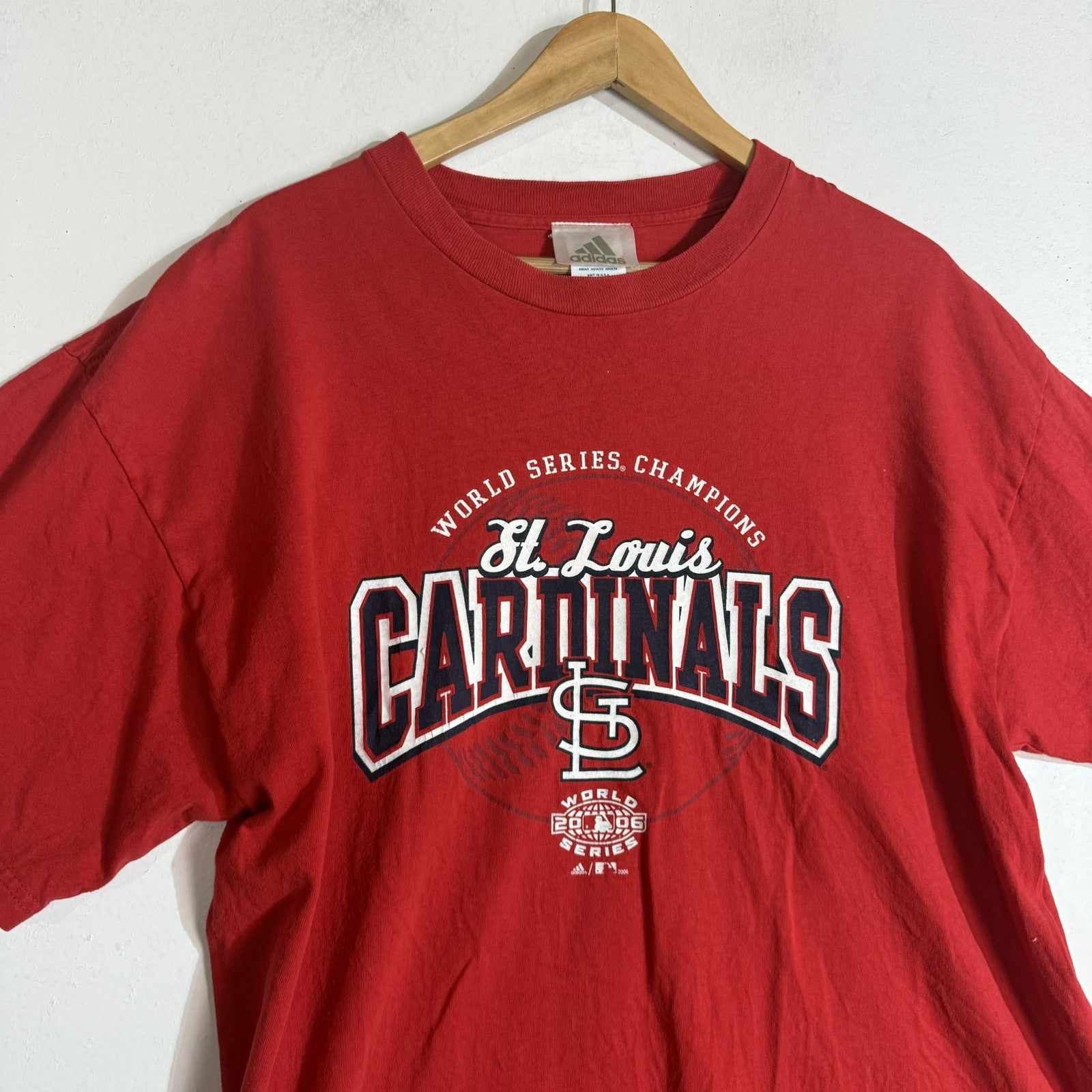 Adidas St. Louis Cardinals T-Shirt Men’s XL Multicolor World Series 2006