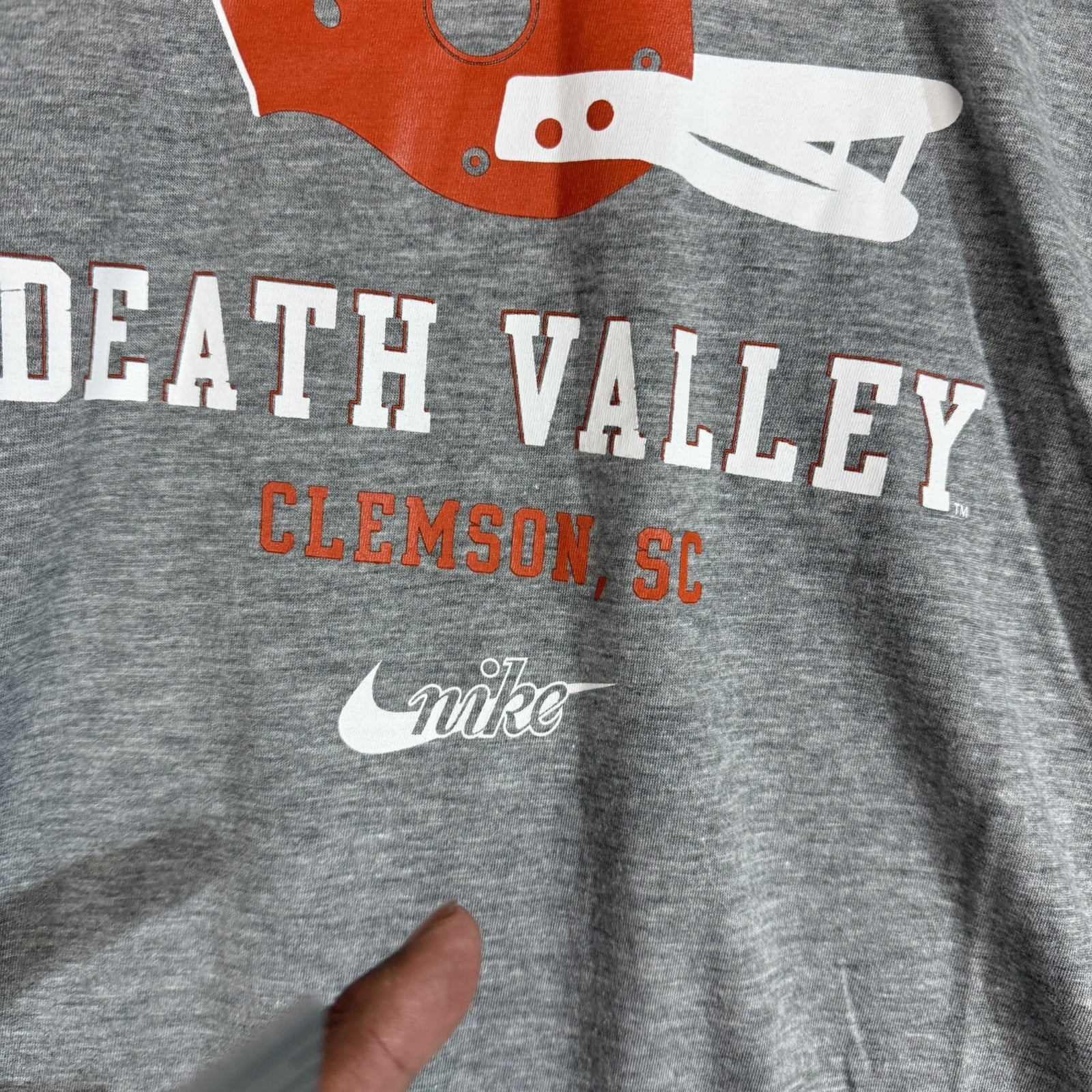 Nike Clemson Tigers T-shirt Men’s XXL Multicolor Short Sleeve