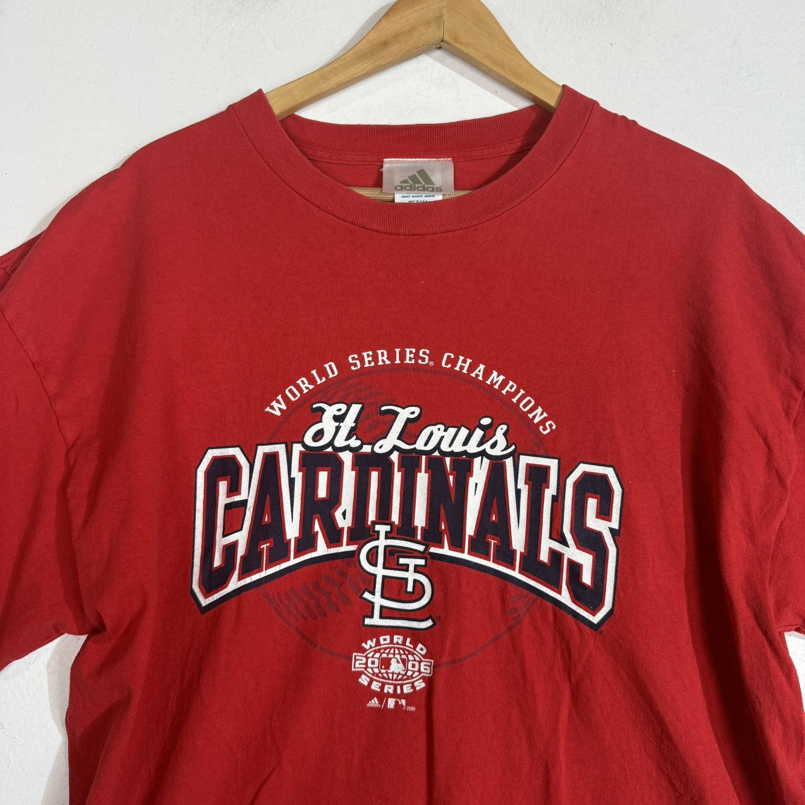 Adidas St. Louis Cardinals T-Shirt Men’s XL Multicolor World Series 2006
