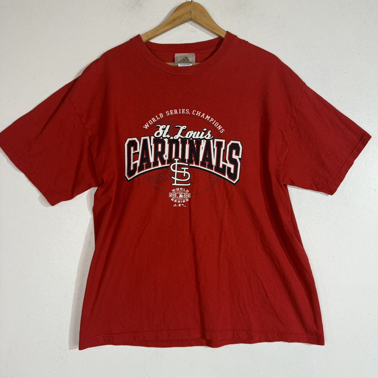 Adidas St. Louis Cardinals T-Shirt Men’s XL Multicolor World Series 2006