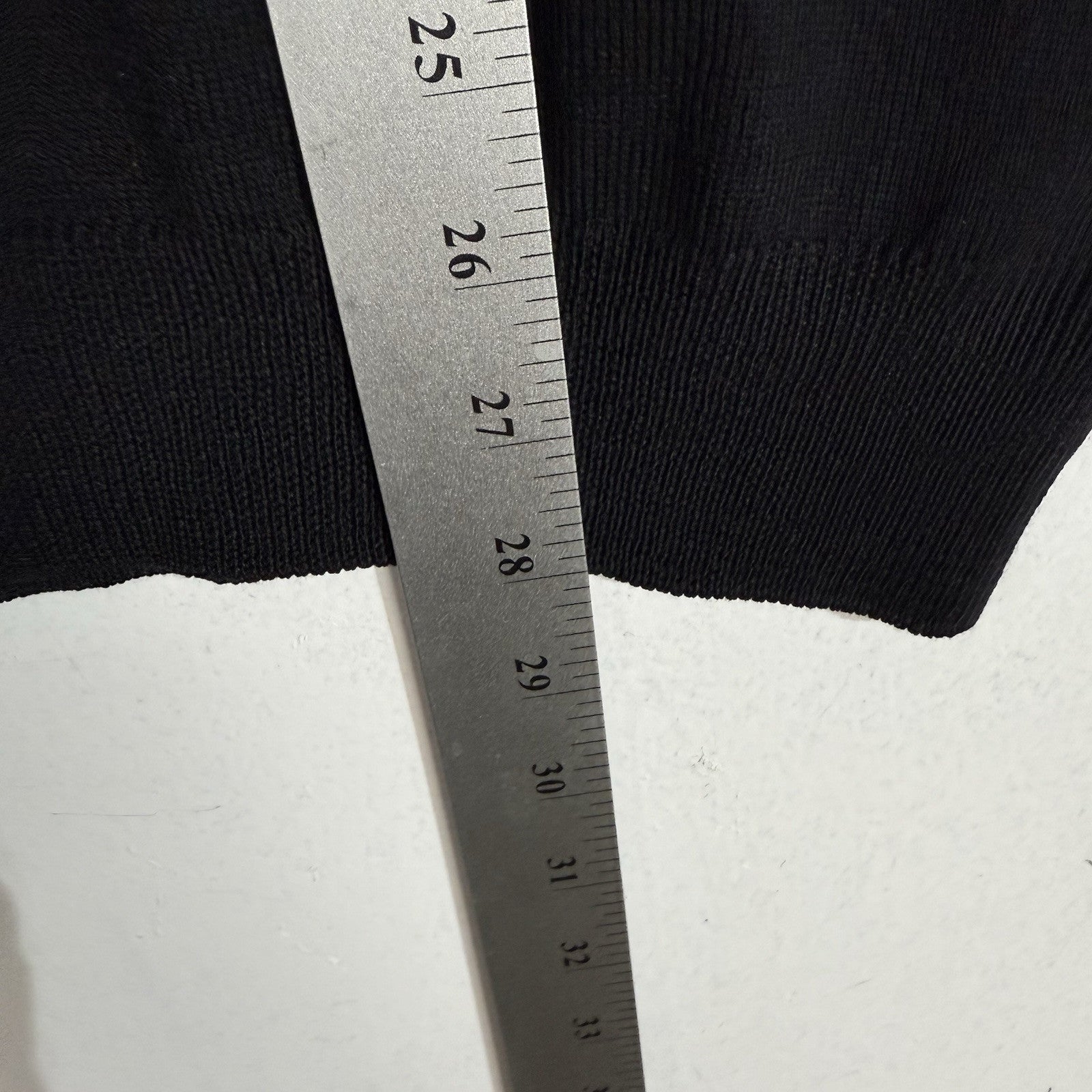 Brandini Wool Sweater Men’s Large Color Black Made In Italy