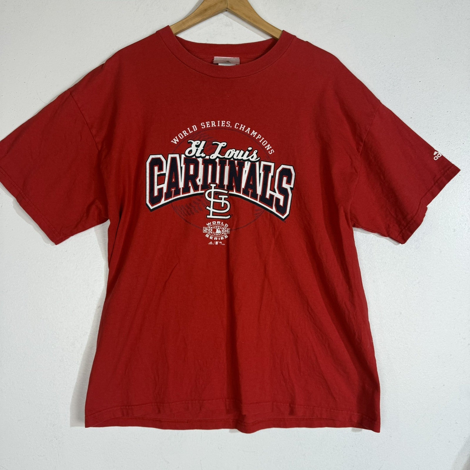 Adidas St. Louis Cardinals T-Shirt Men’s XL Multicolor World Series 2006