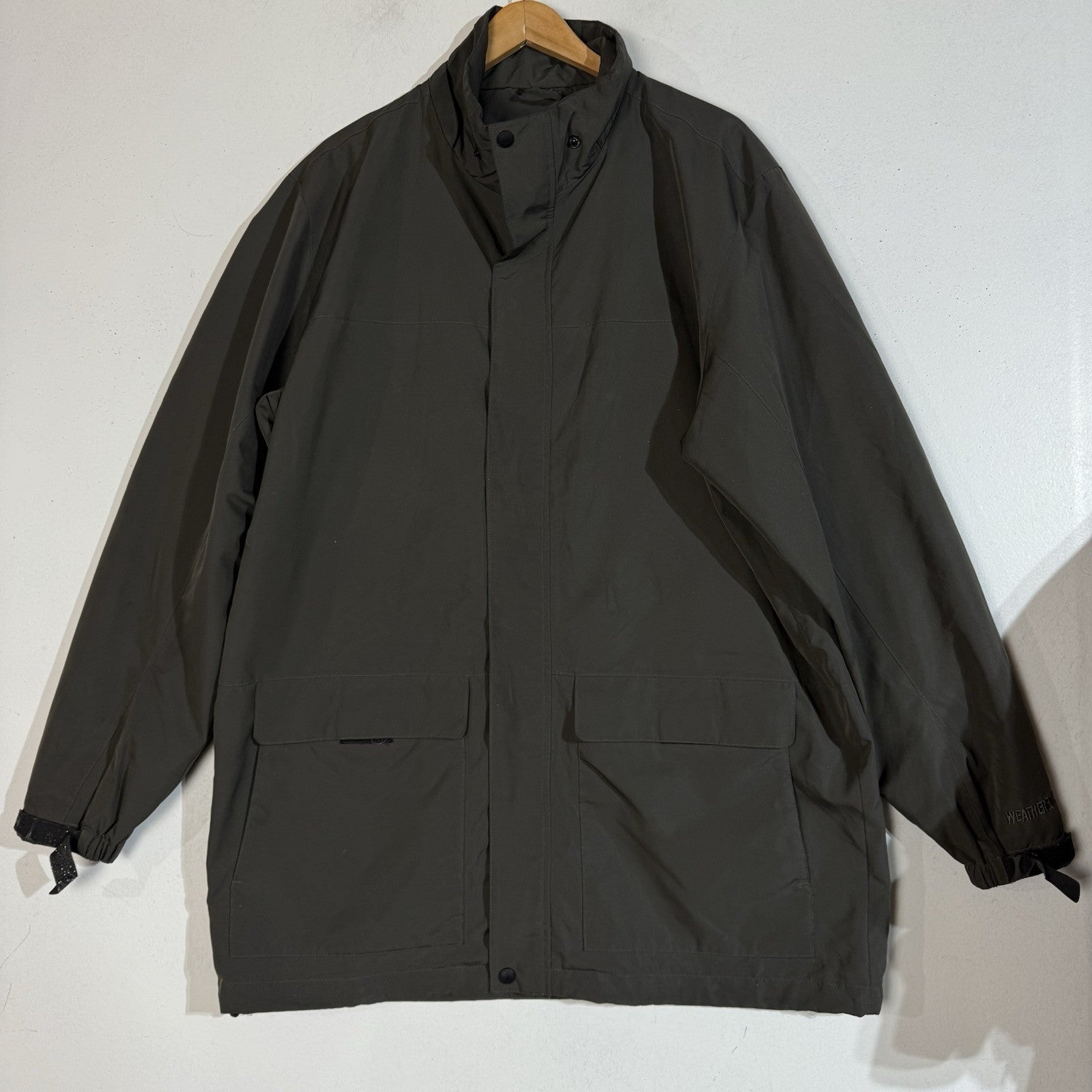 Eddie Bauer Jacket Men’s Large Tall Color Brown Weather Edge