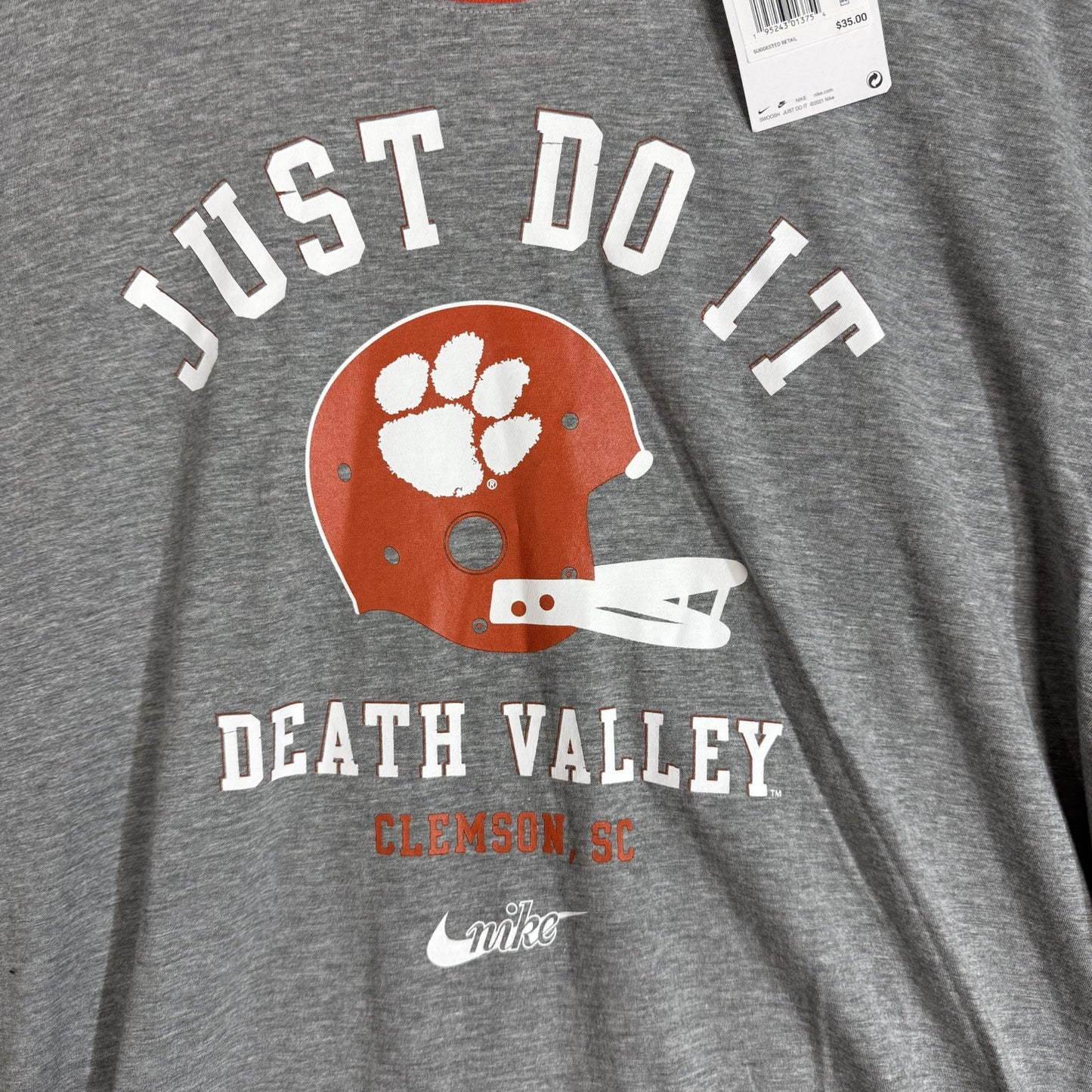 Nike Clemson Tigers T-shirt Men’s XXL Multicolor Short Sleeve