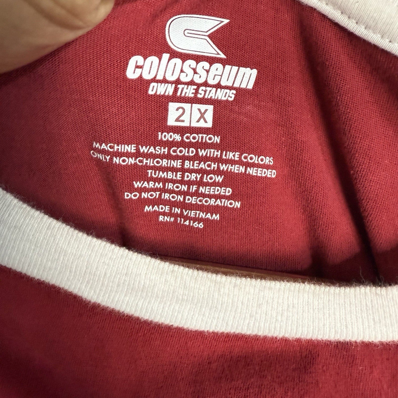 Arkansas Razorbacks Shirt Men’s Size XXL Multicolor Long Sleeve Pullover